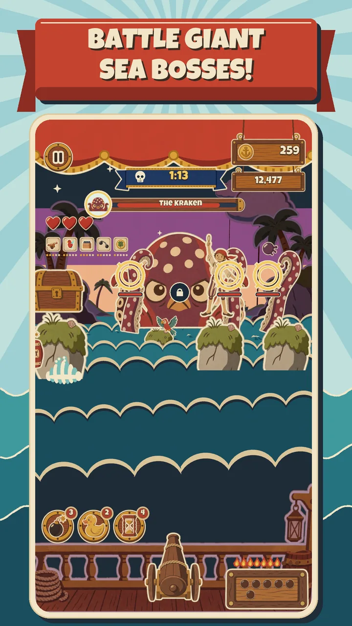 Loot Run: Pirate Ship Shooter screenshot 2